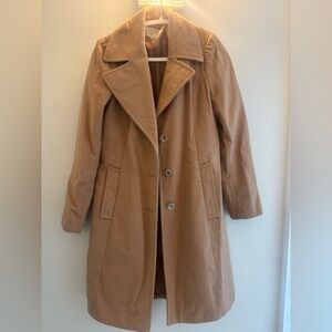 Michael Kors Tan Trench Coat